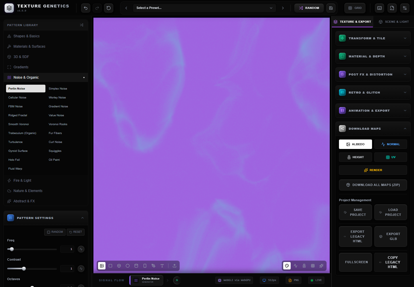 Texture workbench